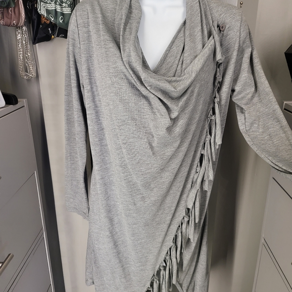 One piece wrap top